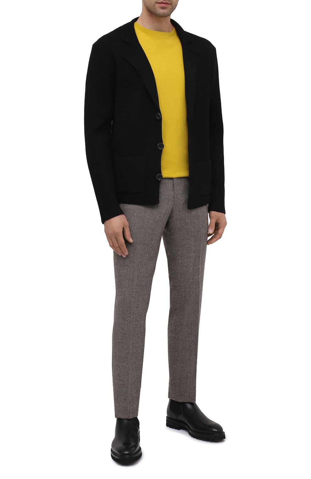 Шерстяной пиджак DANIELE FIESOLI черного цвета по цене 34000 руб., арт. DF 0114, фото 2 Шерстяной пиджак DANIELE FIESOLI, арт. DF 0114, фото 2