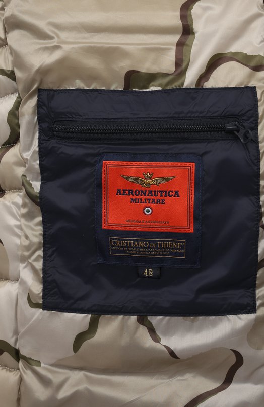 Утепленный жилет Aeronautica Militare 242AB2180CT3246 Синий  242AB2180CT3246 Фото 6