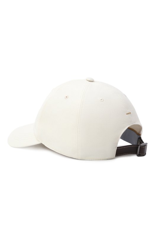Бейсболка изо льна и хлопка Paul&Shark 26417102 Кремовый  26417102 Фото 2