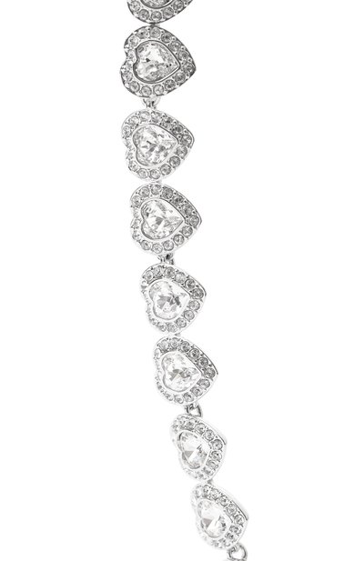 Колье ariana grande x swarovsk SWAROVSKI серебряного цвета по цене 43100 руб., арт. 5720857, фото 3 Колье ariana grande x swarovsk SWAROVSKI, арт. 5720857, фото 3