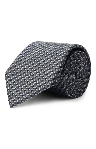 Мужской шелковый галстук CANALI, арт. 18/HJ04255