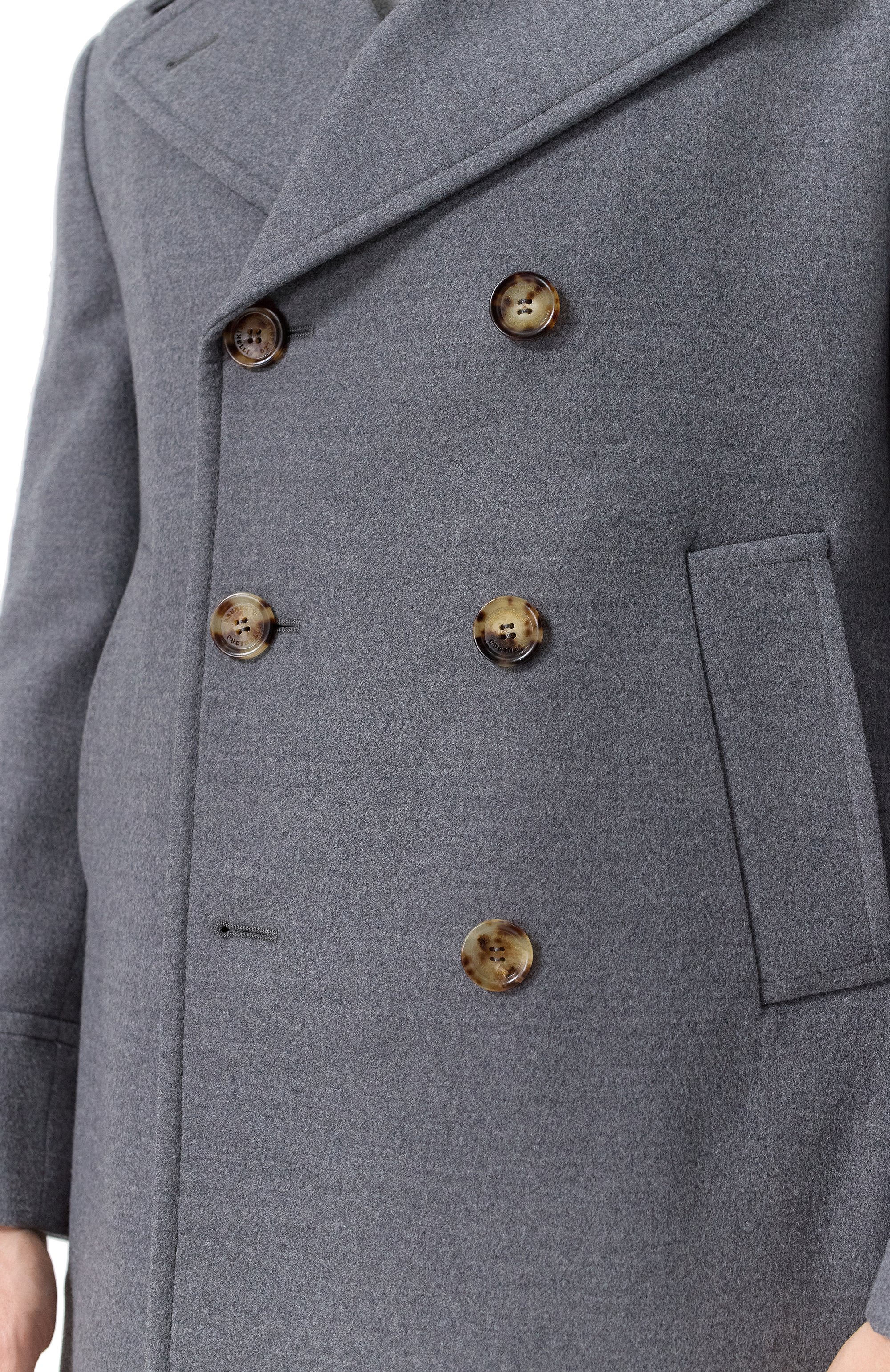 Шерстяной бушлат BRUNELLO CUCINELLI, арт. MY4417026, фото 5