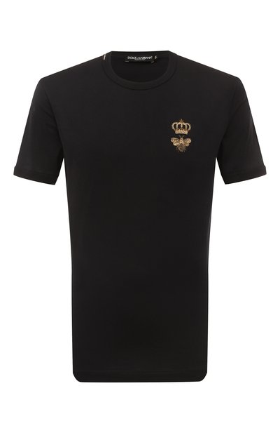 Мужская хлопковая футболка DOLCE & GABBANA, арт. G8PV1Z/G7WUQ