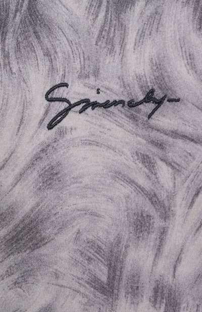 Хлопковая футболка GIVENCHY серого цвета по цене 33950 руб., арт. H30969, фото 3 Хлопковая футболка GIVENCHY, арт. H30969, фото 3