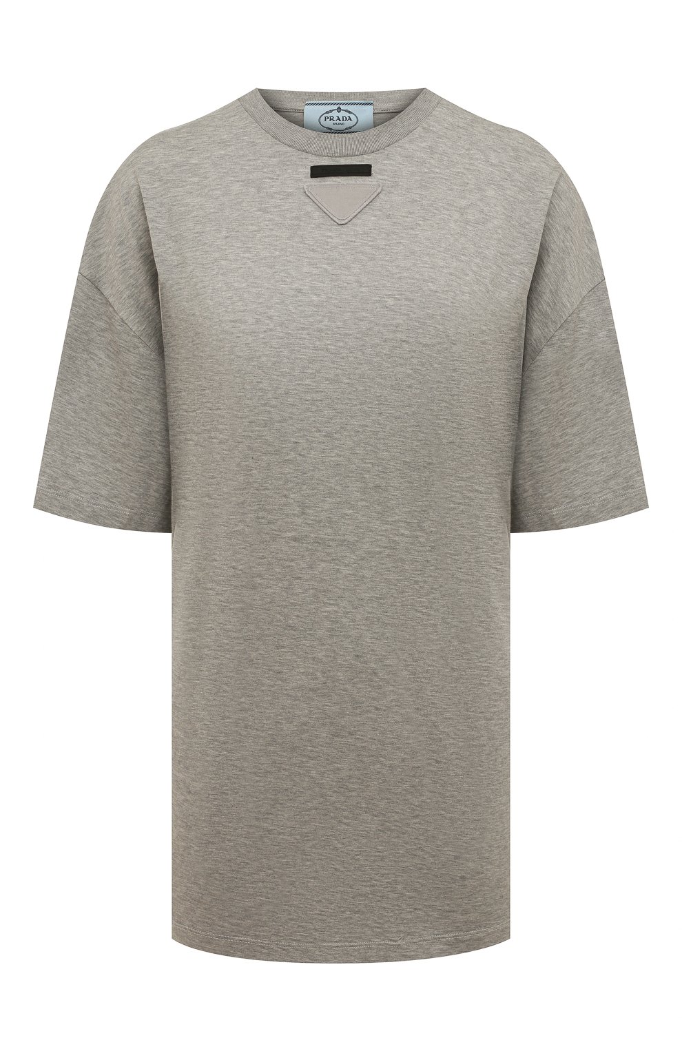 Хлопковая футболка PRADA, арт. 3558A-1Y98-F0031-211, фото 1