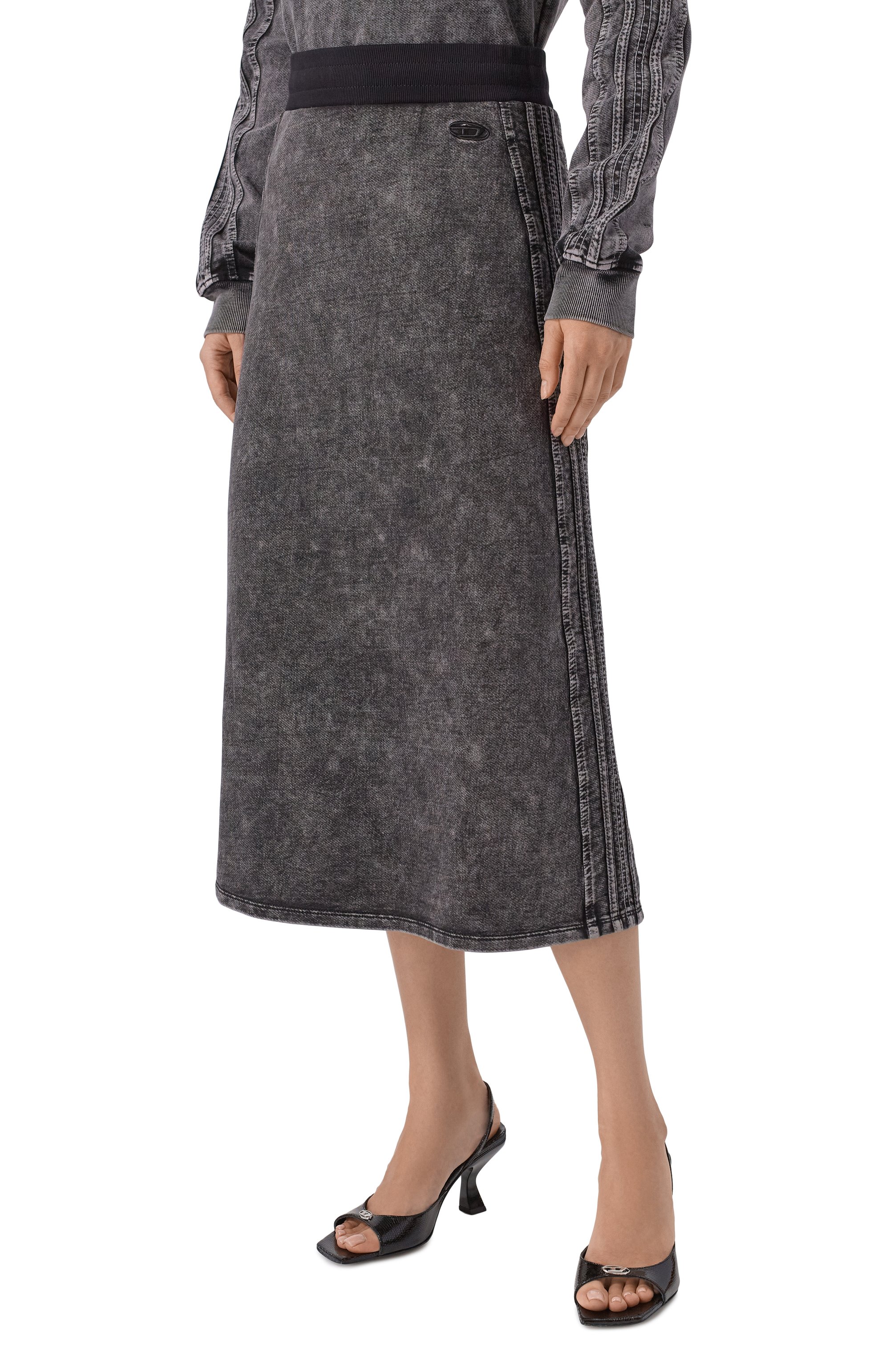 Хлопковая юбка DIESEL, арт. A20998/0DCCJ, фото 3