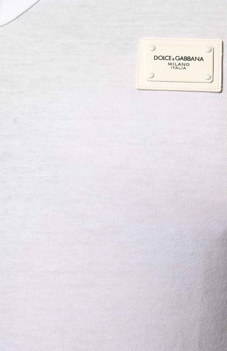 Хлопковая футболка DOLCE & GABBANA, арт. G8I03T/FU7EQ, фото 5