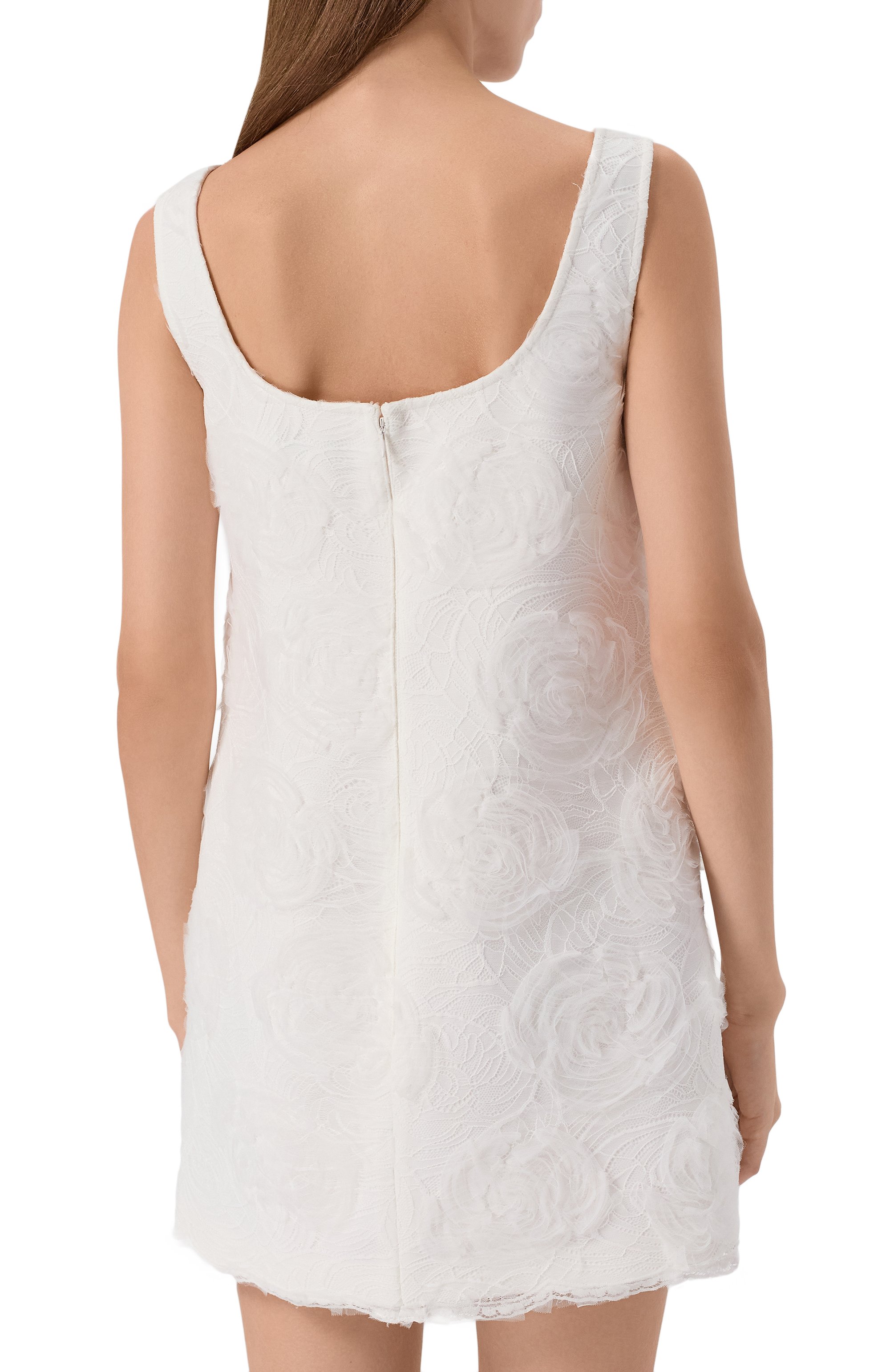 Платье с отделкой стразами SELF-PORTRAIT, арт. PF25036SW, фото 4