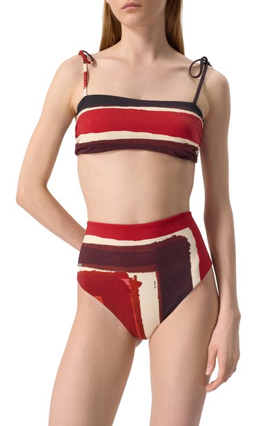 Бра-бандо KITON бордового цвета по цене 79150 руб., арт. D55777K0956F02, фото 2 Бра-бандо KITON, арт. D55777K0956F02, фото 2