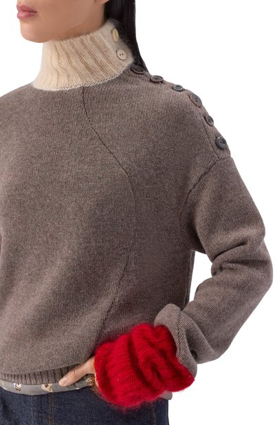 Свитер из кашемира и шерсти UNDERCOVER, арт. UC2E1905, фото 5