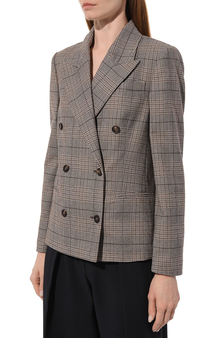 Жакет из шерсти и хлопка BRUNELLO CUCINELLI, арт. MD5372386P, фото 3