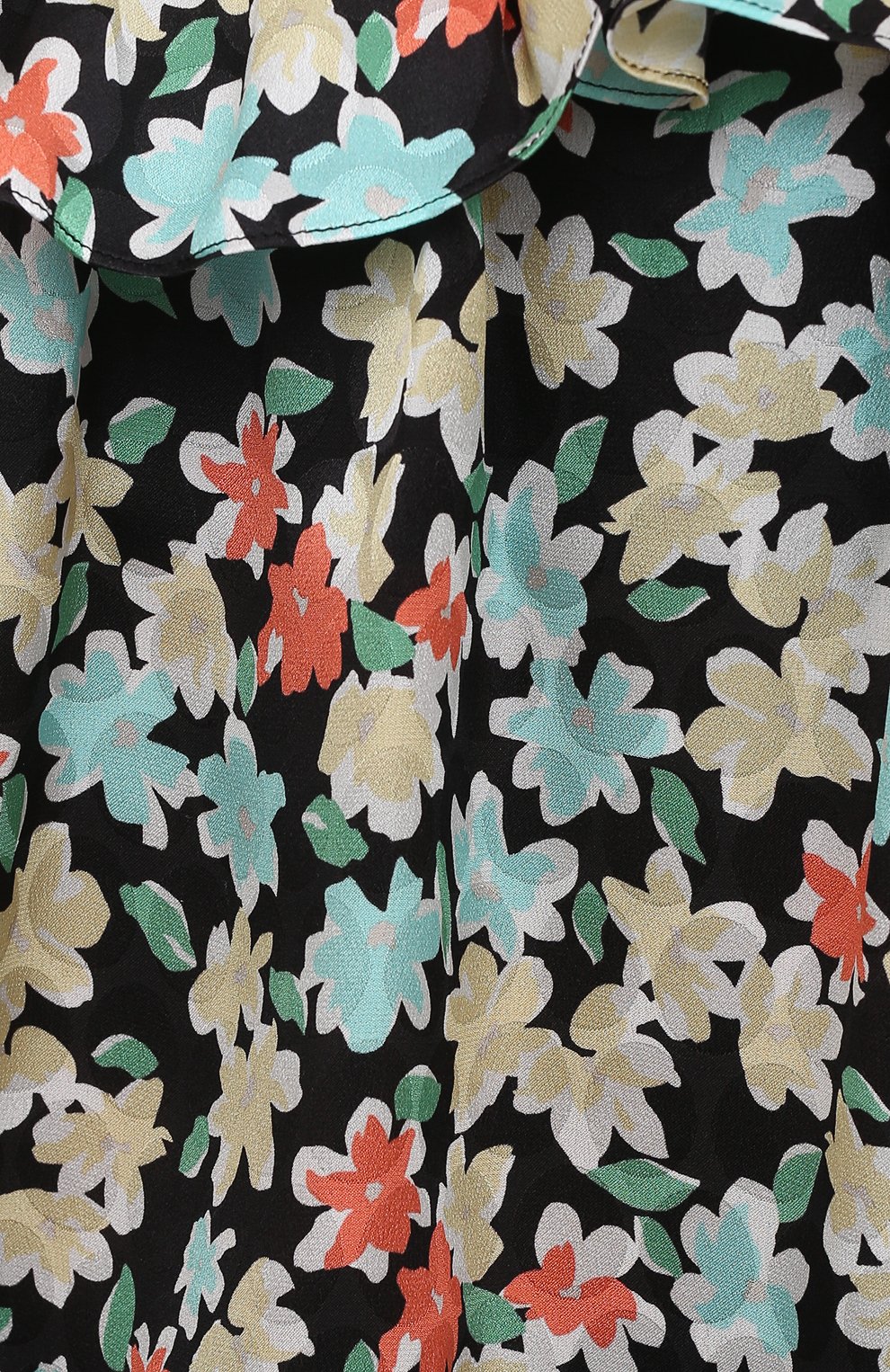 Шелковая блузка SAINT LAURENT, арт. 646229/Y5C61, фото 5