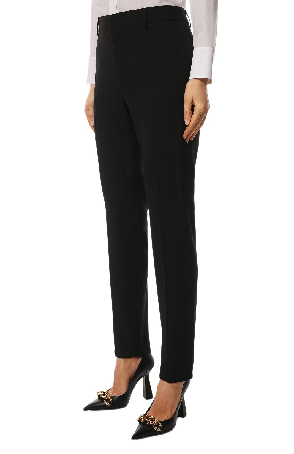 Шерстяные брюки SAINT LAURENT, арт. 517819/Y404W, фото 3