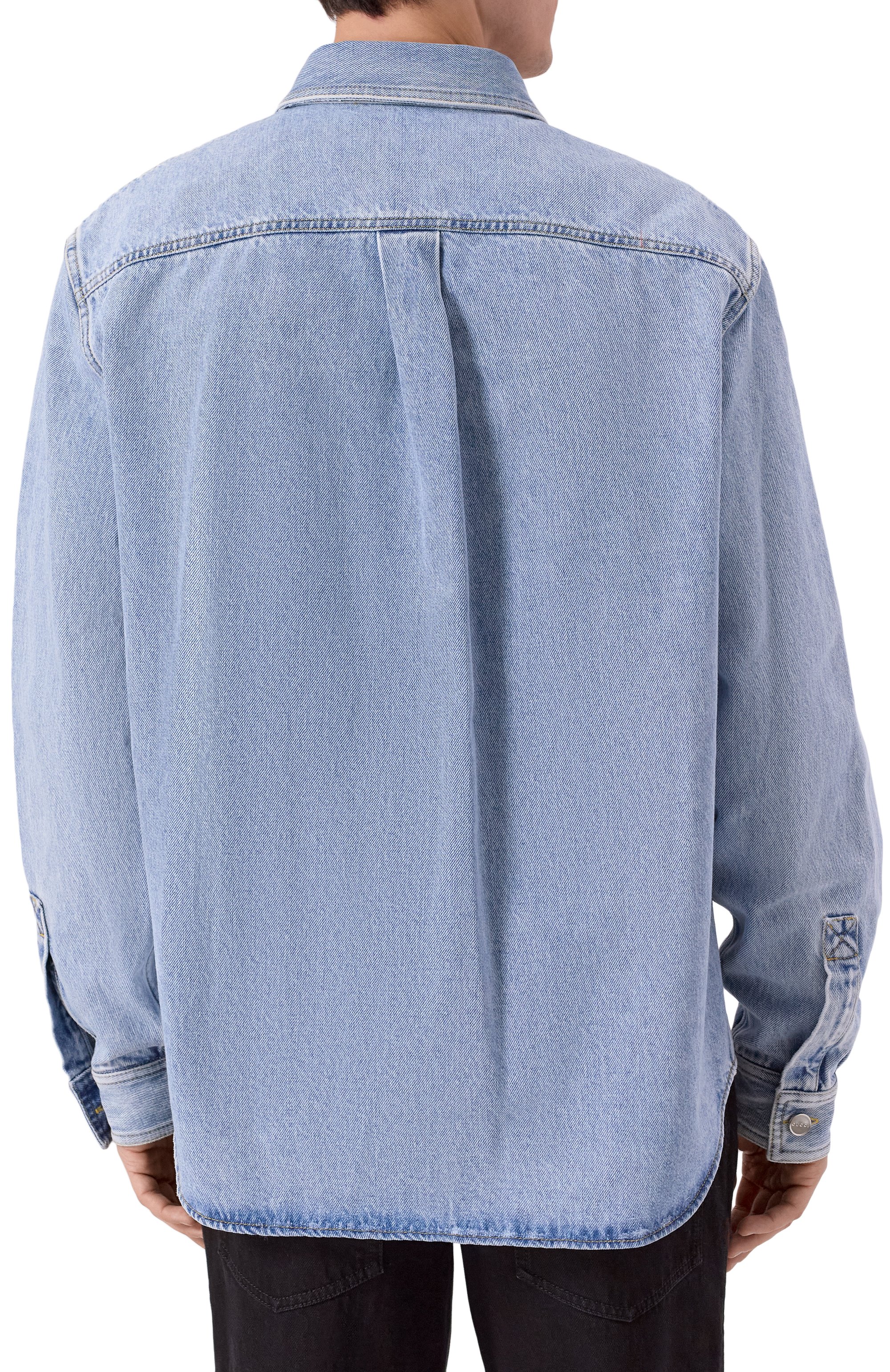 Джинсовая рубашка GUCCI, арт. 835220/XDDCY, фото 4