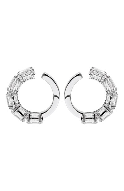 Клипсы millenia SWAROVSKI серебряного цвета по цене 22950 руб., арт. 5654557, фото 4 Клипсы millenia SWAROVSKI, арт. 5654557, фото 4