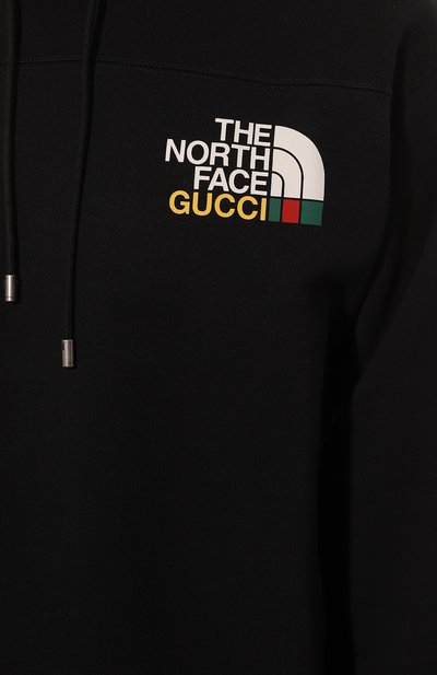 Хлопковое худи the north face x gucci GUCCI, арт. 671453 XJDW1, фото 5