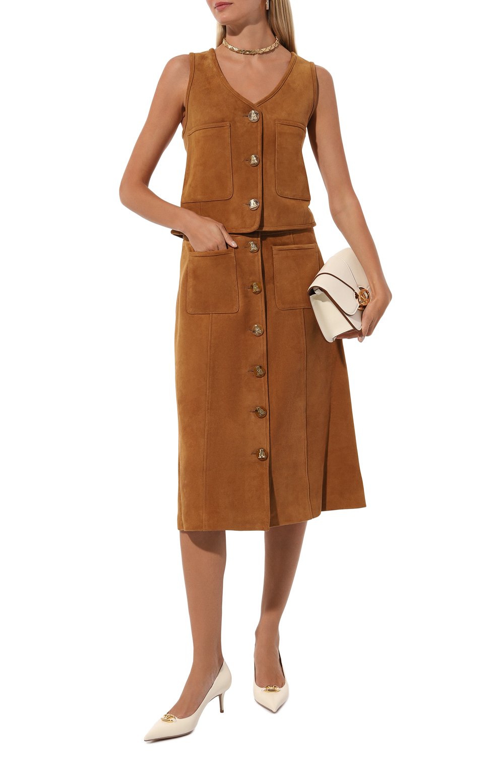 Замшевая юбка AKHMADULLINA, арт. 1225.3Y934/LE111, фото 2