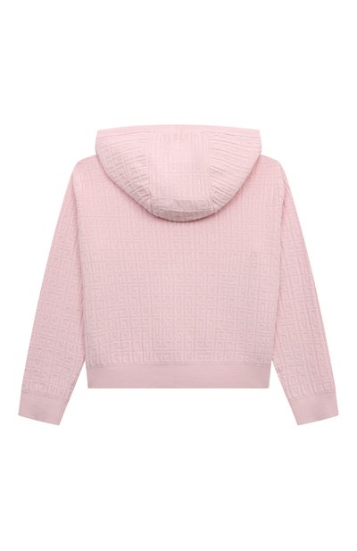 Толстовка из вискозы GIVENCHY светло-розового цвета по цене 31600 руб., арт. H15345/12+/14, фото 2 Толстовка из вискозы GIVENCHY, арт. H15345/12+/14, фото 2