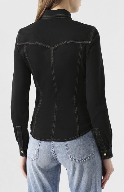 Джинсовая рубашка VERSACE JEANS COUTURE, арт. B0HVA66I-VDP206/HRV4N, фото 4