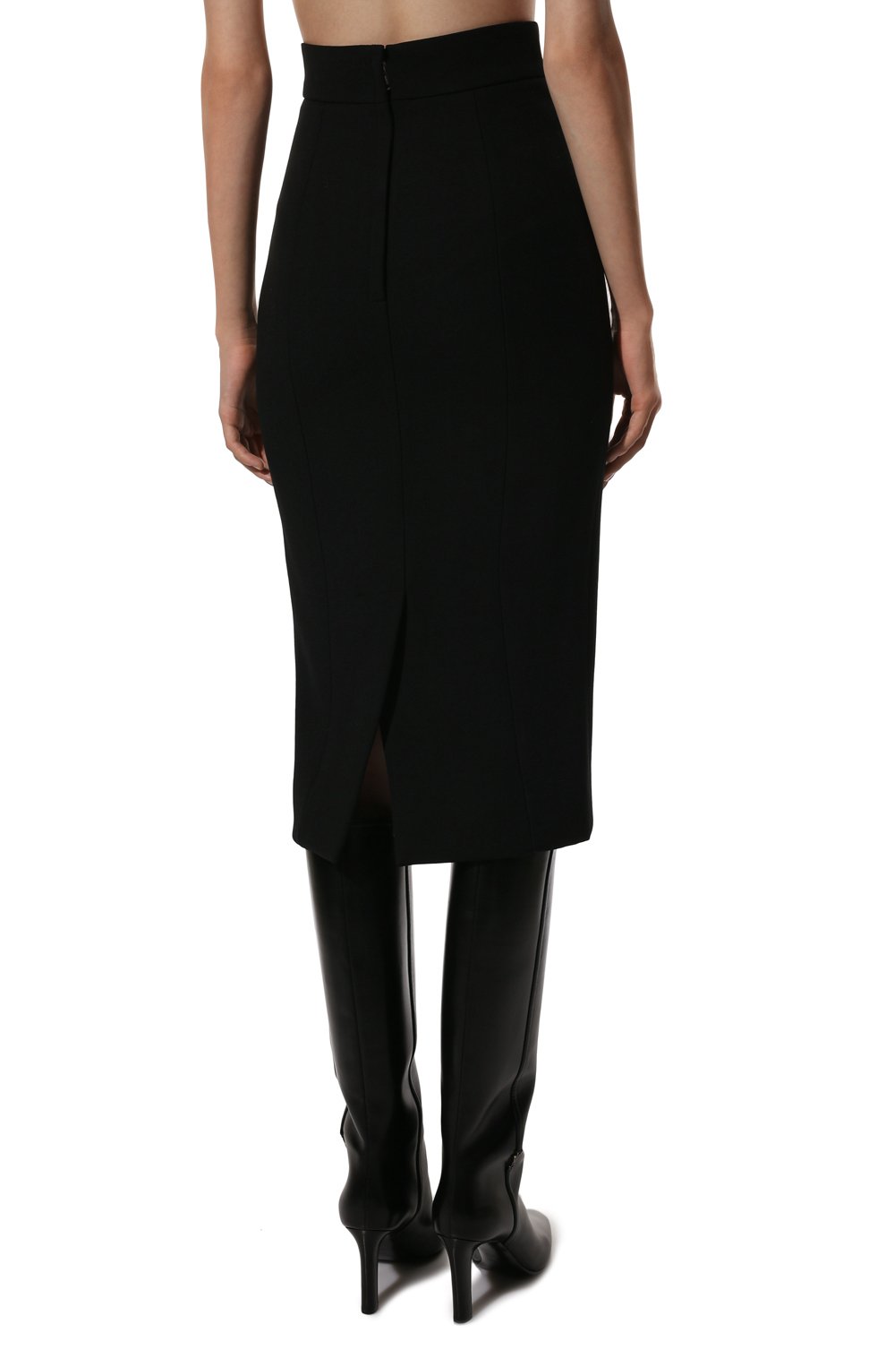 Юбка из вискозы и шерсти DOLCE & GABBANA, арт. F4CA0T/FU3QE, фото 4