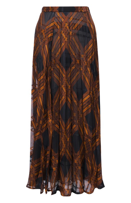 Шелковая юбка Saint Laurent 840529/Y4J61 Разноцветный 840529/Y4J61