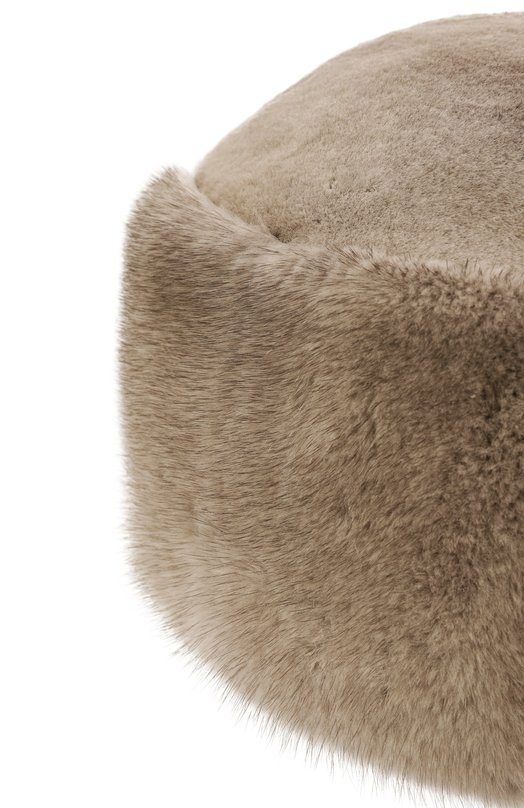 Меховая шапка Татти из норки FurLand 0163500140325601027 Бежевый  0163500140325601027 Фото 4