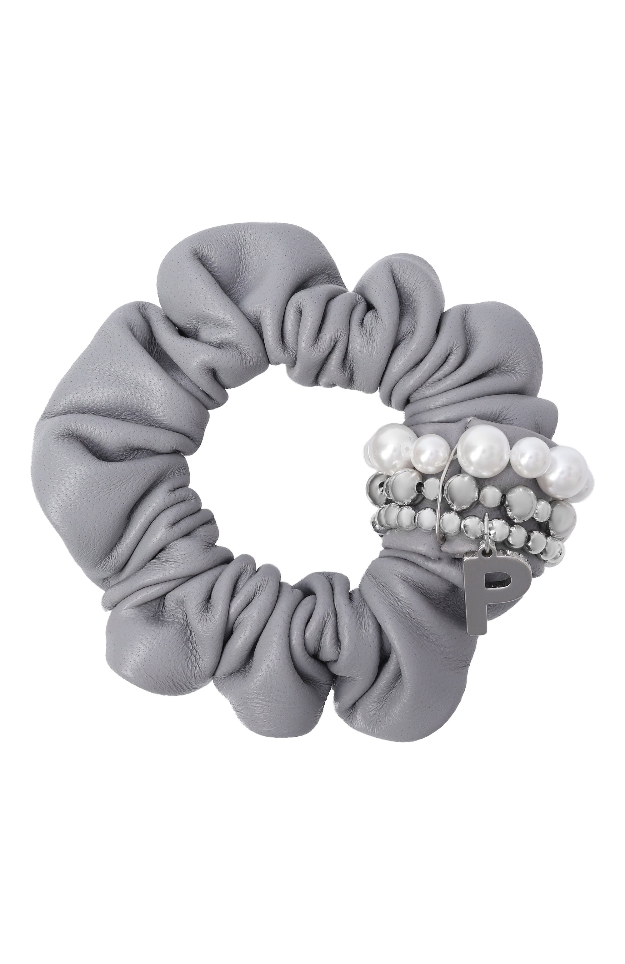 Кожаная резинка для волос PANFIL, арт. 10-SCR-LDP, фото 1