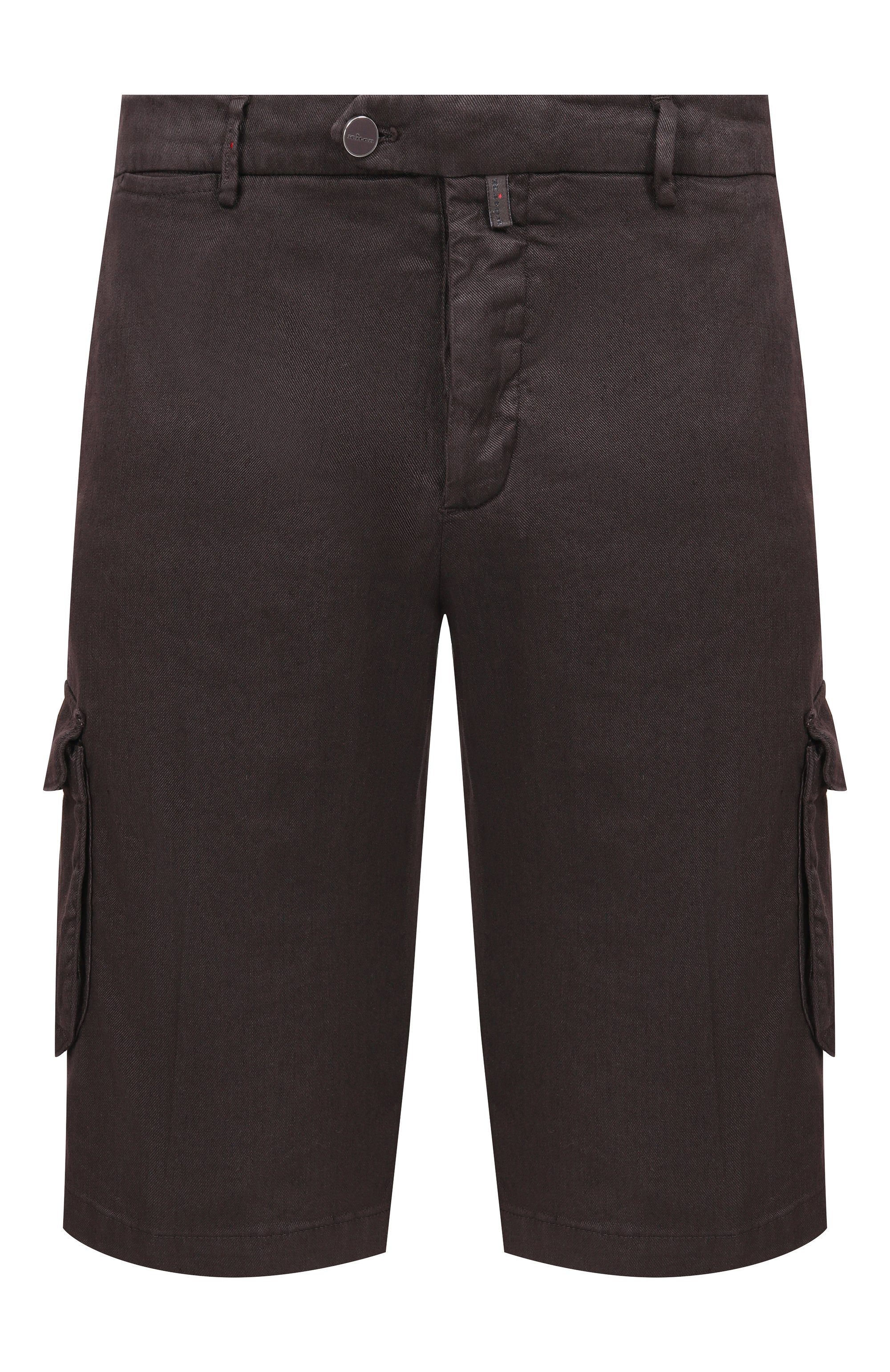 Шорты изо льна и хлопка KITON, арт. UFPPBK0603H, фото 1