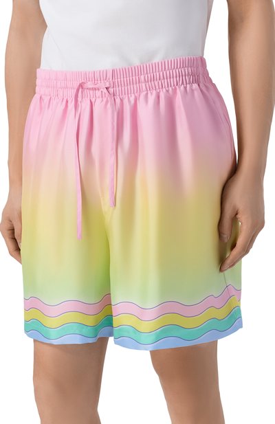 Шелковые шорты CASABLANCA, арт. M-SP26-TR-399-02, фото 3