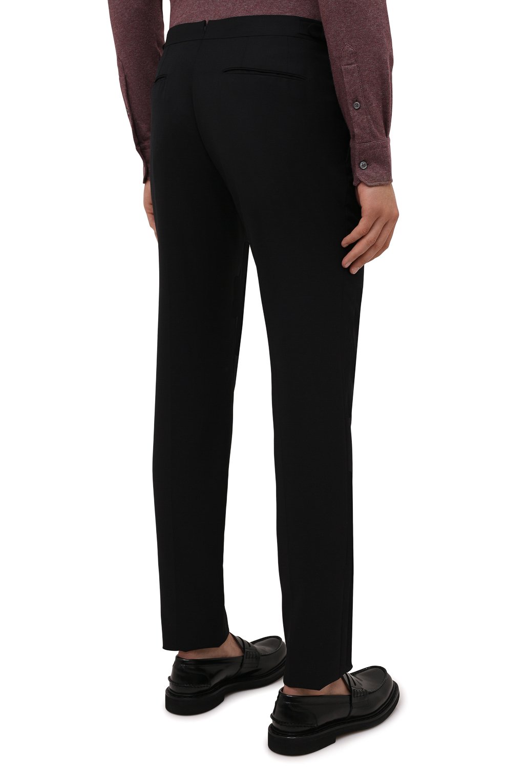 Шерстяные брюки ZEGNA, арт. 216587/6100A3, фото 4