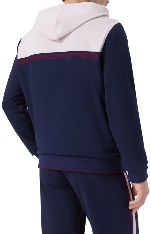 Хлопковая толстовка Stefano Ricci K101046FCR/T25350 Синий  K101046FCR/T25350 Фото 4