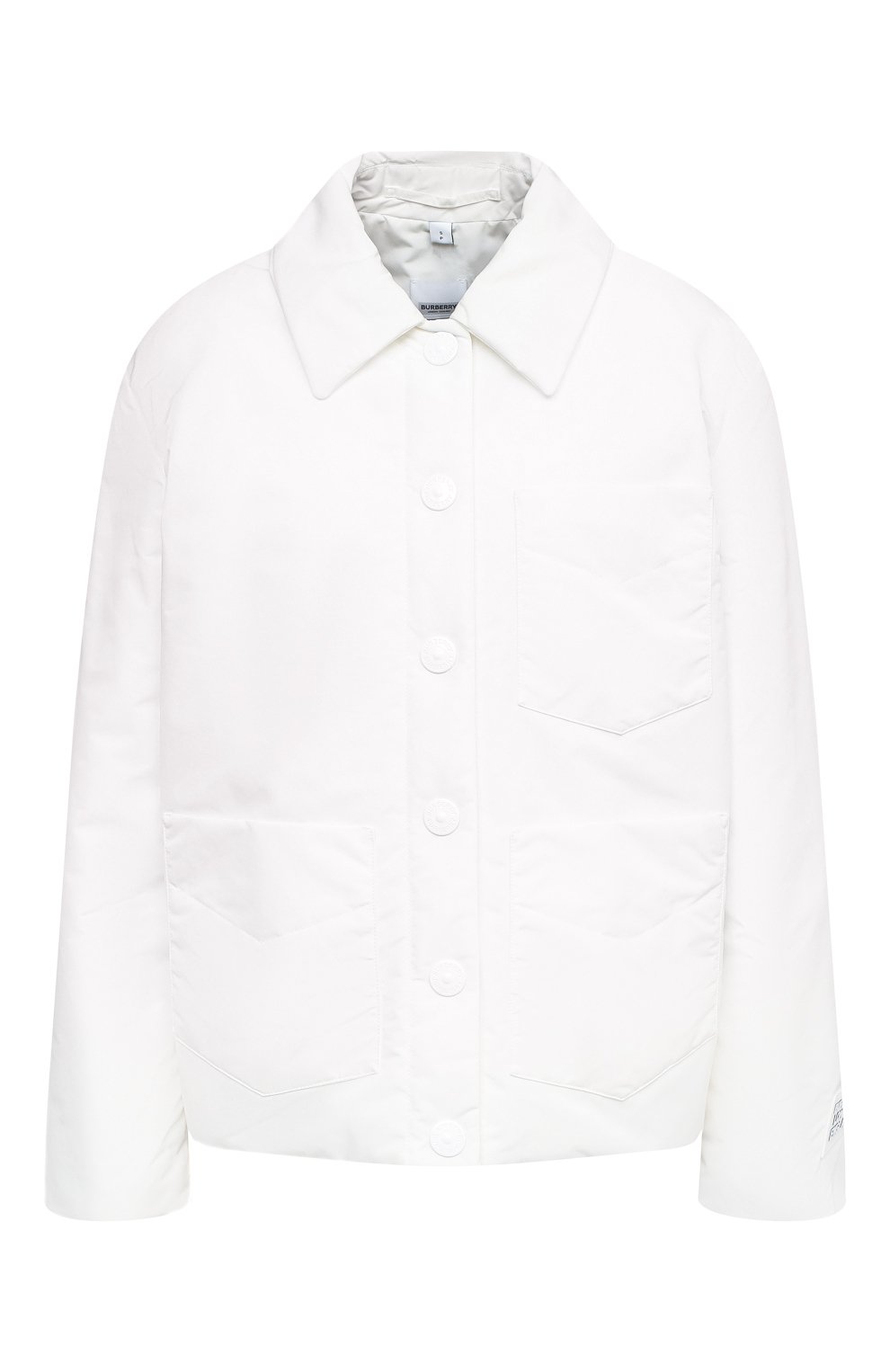 Куртка BURBERRY белого цвета по цене 119000 руб., арт. 8030855, фото 1 Куртка BURBERRY, арт. 8030855, фото 1
