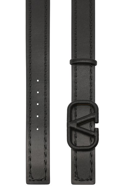 Кожаный ремень vlogo signature VALENTINO, арт. UW0T0S11/HEW, фото 2