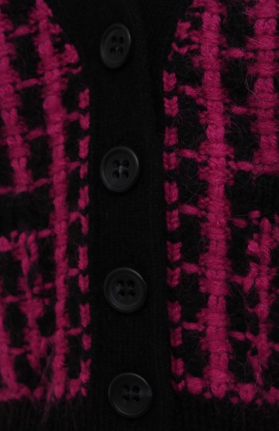 Кардиган REDVALENTINO фуксия цвета по цене 55150 руб., арт. WR0KA02Z/66P, фото 5 Кардиган REDVALENTINO, арт. WR0KA02Z/66P, фото 5