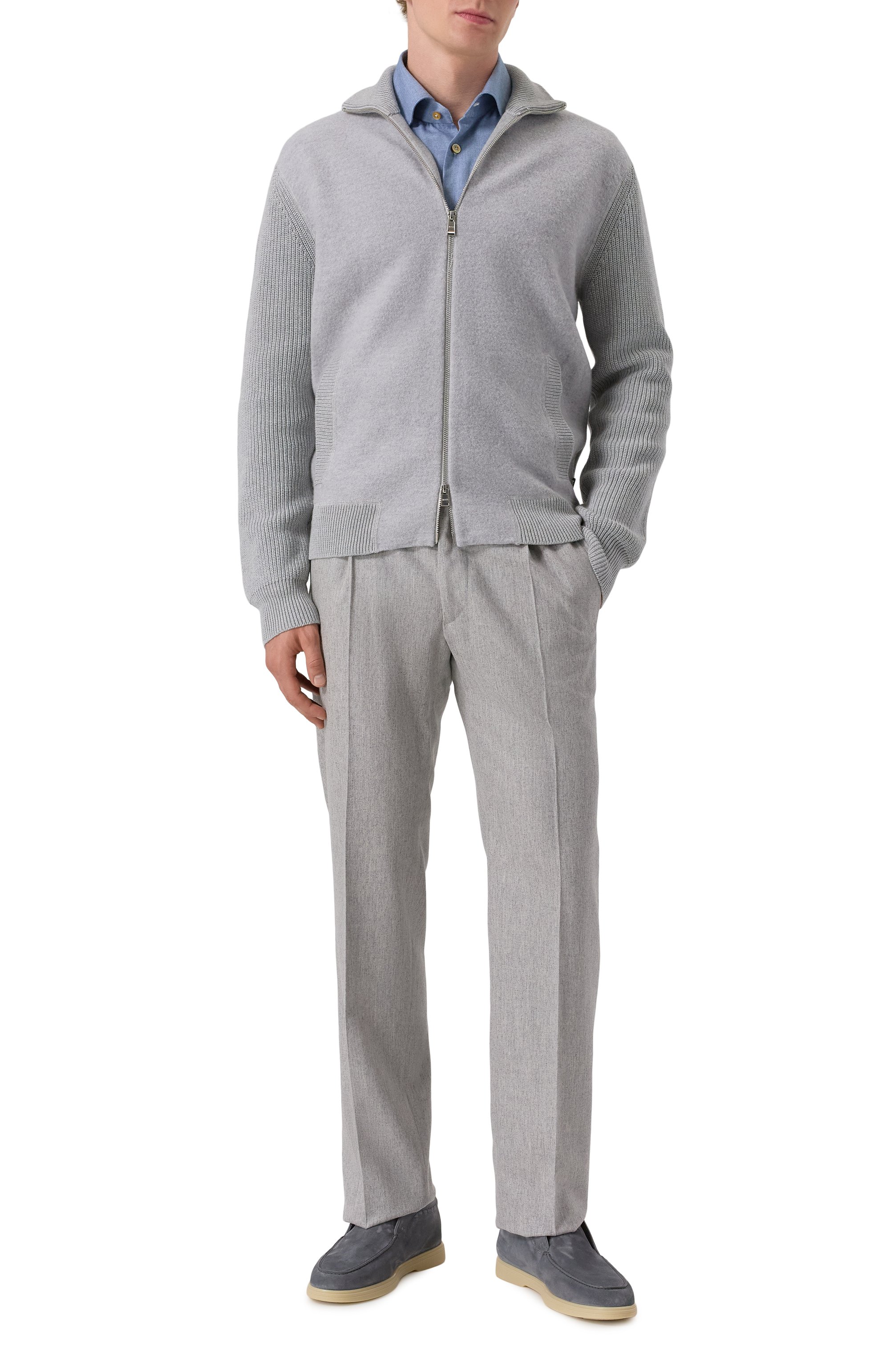 Шерстяные брюки KITON, арт. UPN01K0124G01, фото 2