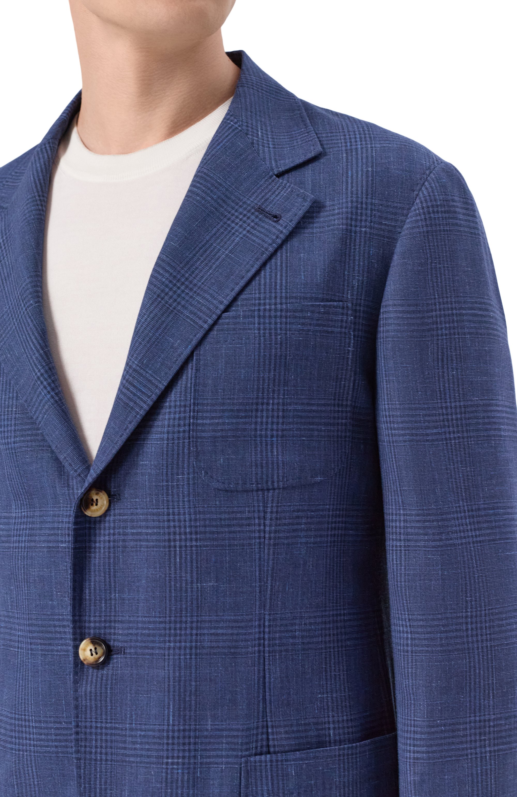 Пиджак из шерсти и шелка BRUNELLO CUCINELLI, арт. MZ4287BND, фото 5