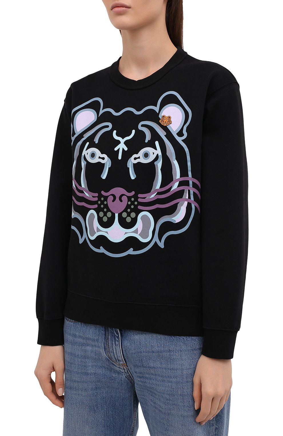 Хлопковый свитшот kenzo x wwf KENZO, арт. FB52SW8964M0, фото 3