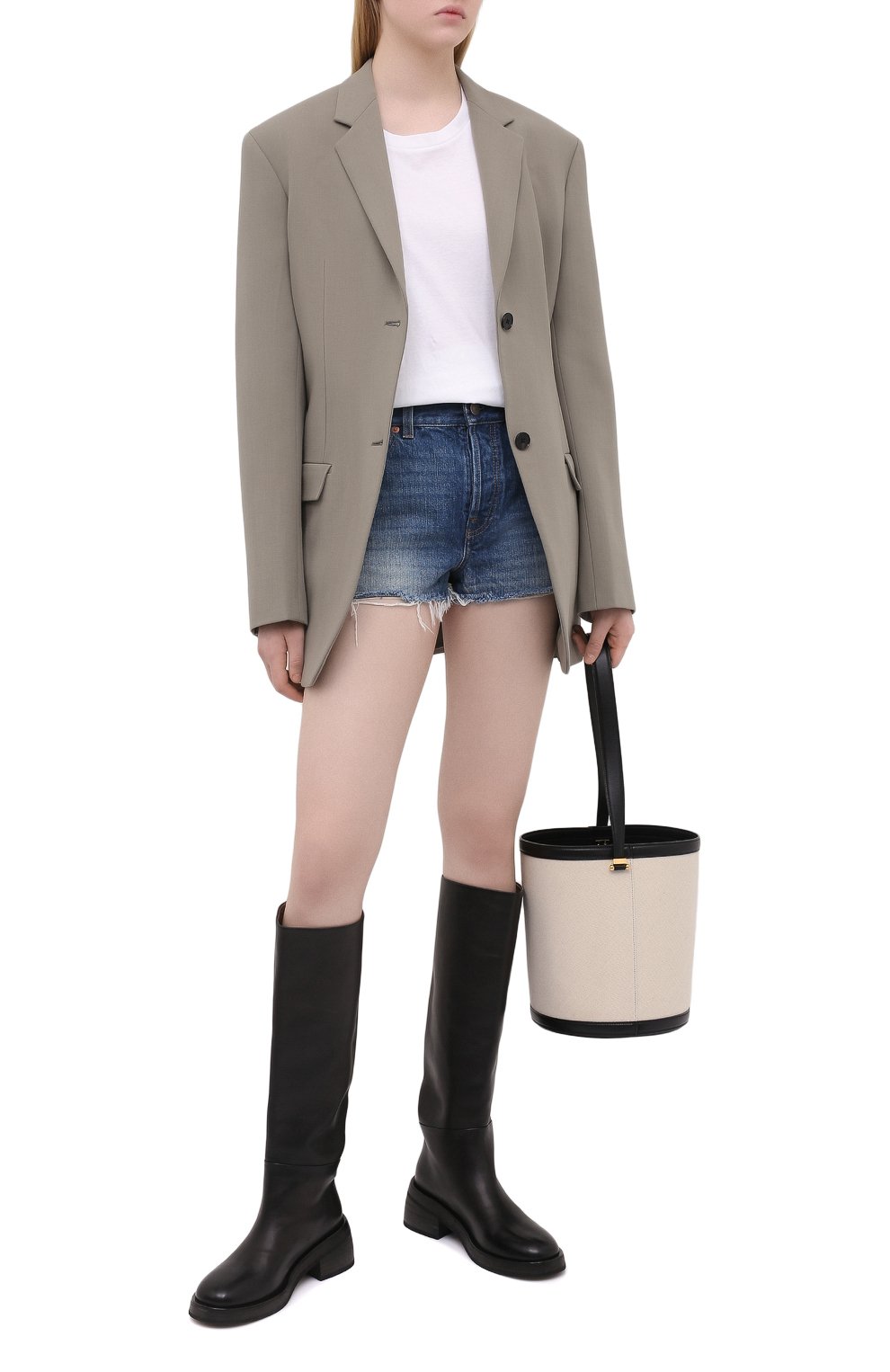 Джинсовые шорты disney x gucci GUCCI, арт. 652655/XDBLD, фото 2