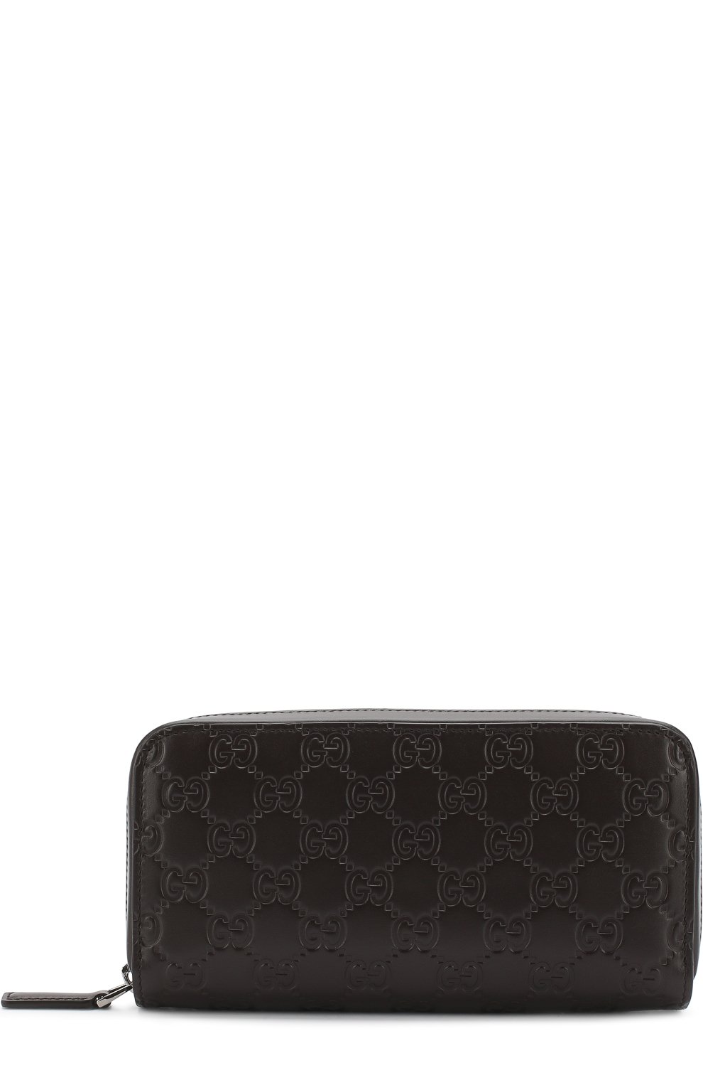 Кожаное портмоне на молнии с тиснением signature GUCCI, арт. 278635/CWC1R, фото 1