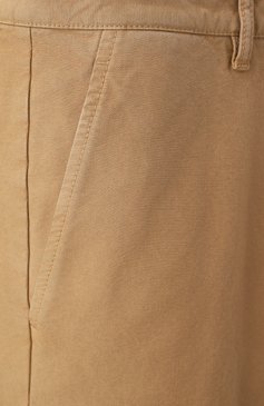 Мужские хлопковые брюки DSQUARED2 бежевого цвета, арт. S79KA0085/D35106 | Фото 6 (Длина (брюки, джинсы): Стандартные; Материал внешний: Хлопок; Стили: Кэжуэл; Случай: Повседневный)