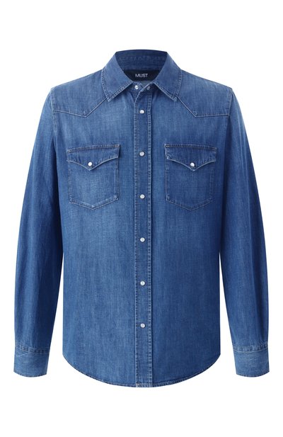 Мужская джинсовая рубашка MVST, арт. C0DY/B059