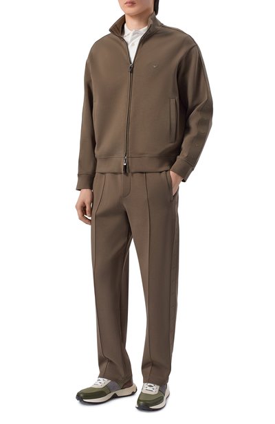 Хлопковые брюки EMPORIO ARMANI, арт. EM005223/AF10013, фото 2