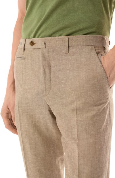 Брюки из шерсти и льна CORNELIANI, арт. 254B05-2514164, фото 5