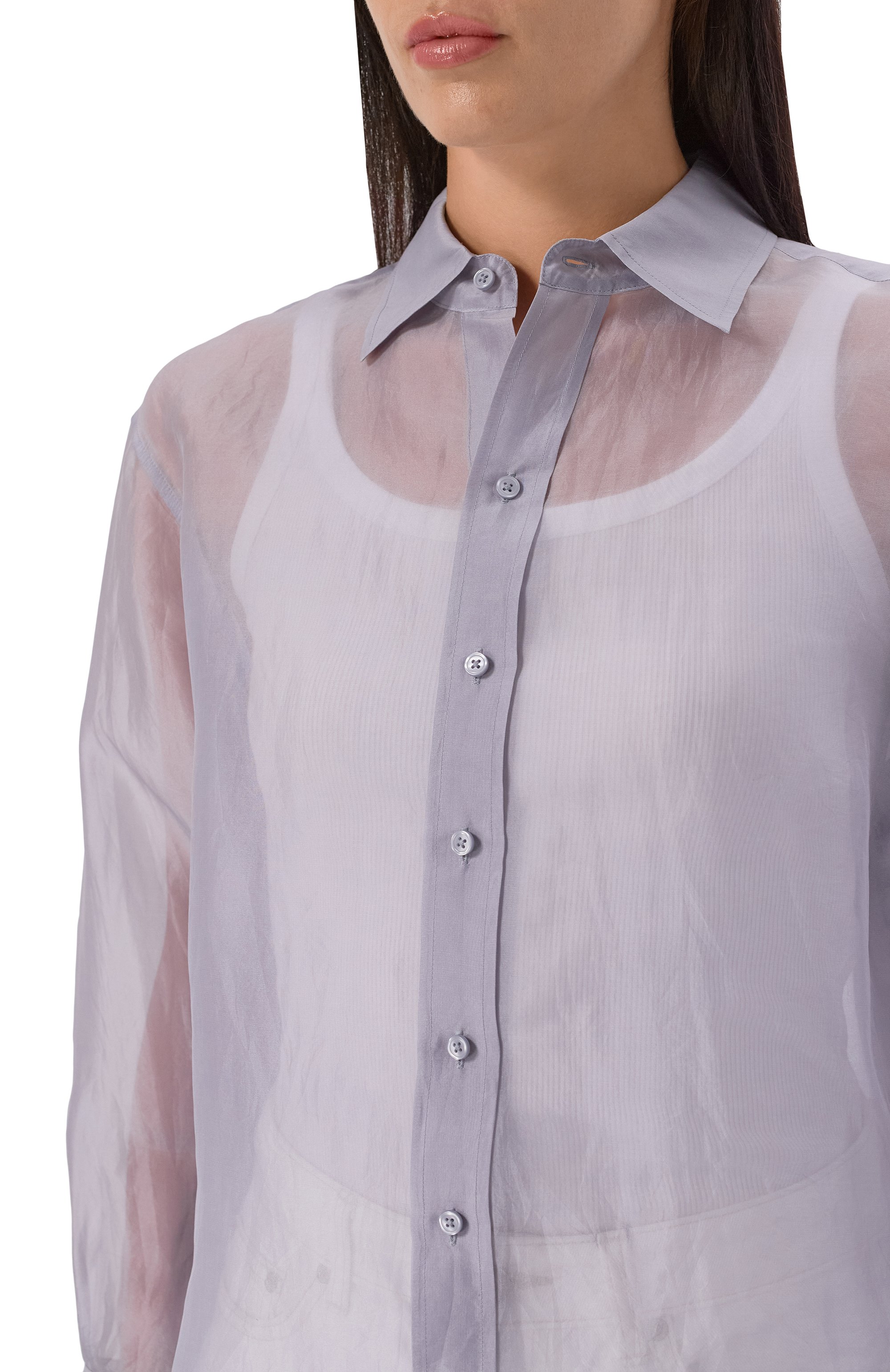 Шелковая рубашка BOSS, арт. 50546109, фото 5