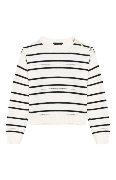 Хлопковый пуловер EMPORIO ARMANI, арт. EG000756/AF22780