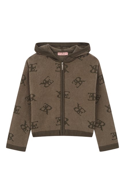 Хлопковая толстовка ERMANNO SCERVINO, арт. SFFE006C