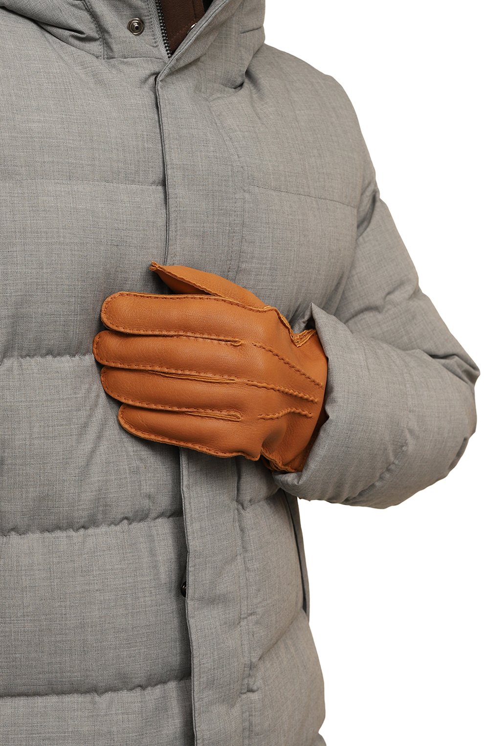 Кожаные перчатки ANDREA CAMPAGNA, арт. 24UGUANTI/DX, фото 2