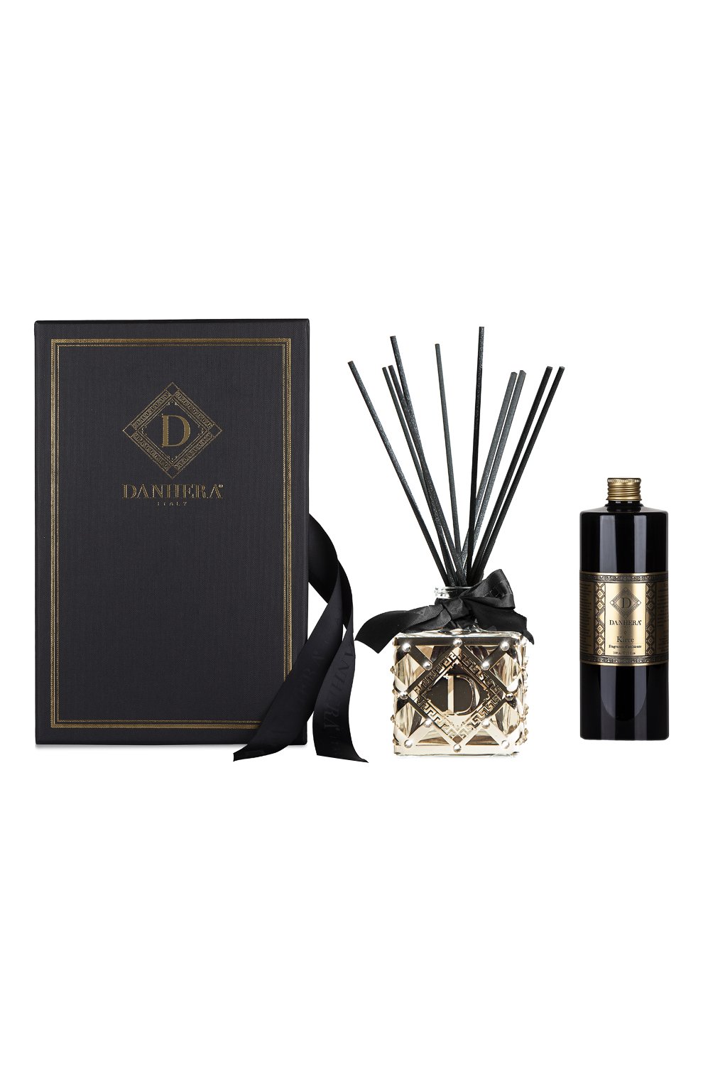 Набор из диффузора и рефила efesto jewels brillini gold infinito (200ml) DANHERA ITALY, арт. DANHEFE200G/BRILLINI/INF, фото 1