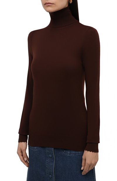 Шерстяная водолазка CHLOÉ, арт. CHC21WMP01530, фото 3