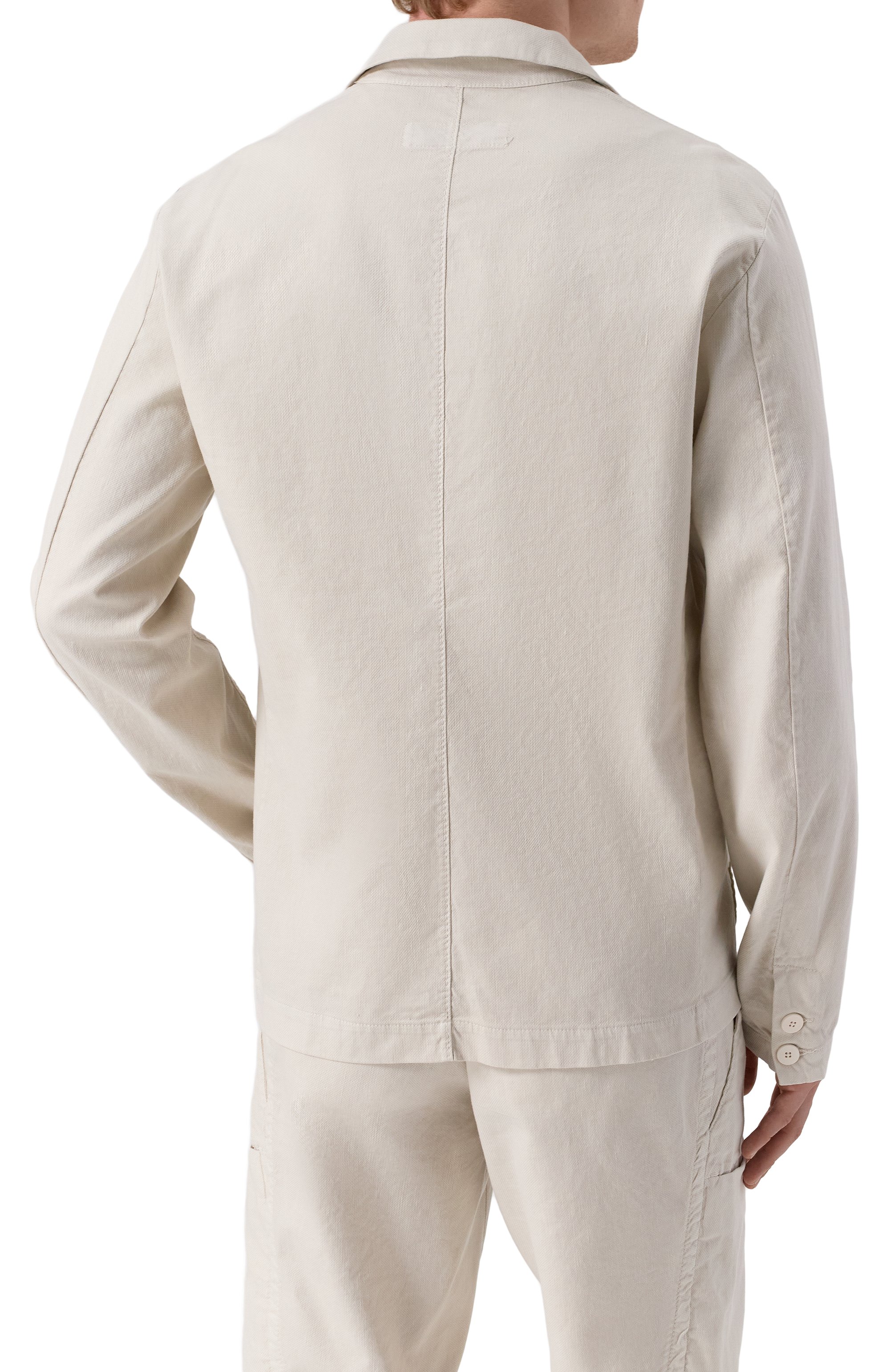 Пиджак из хлопка и льна TRANSIT, арт. CFUTRZE143, фото 6